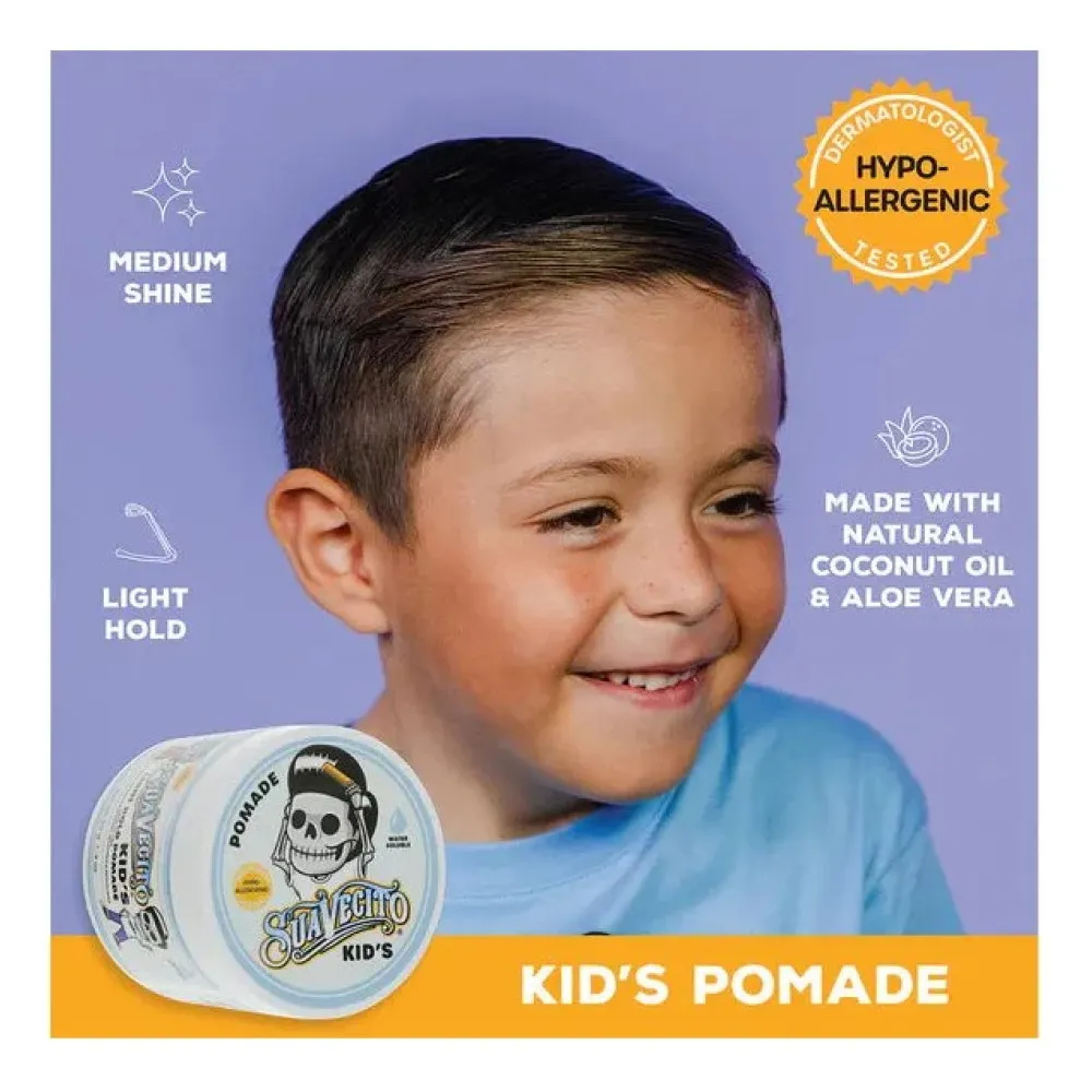 Pomada Para Cabello Para Niños Suavecito Kids 113 Gramos