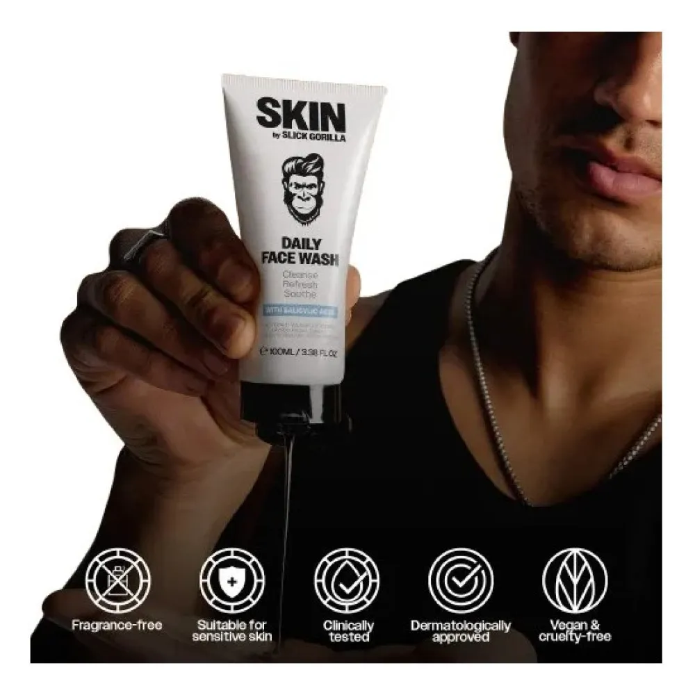 Gel Limpiador Facial Hombre Sg Daily Face Wash 100ml