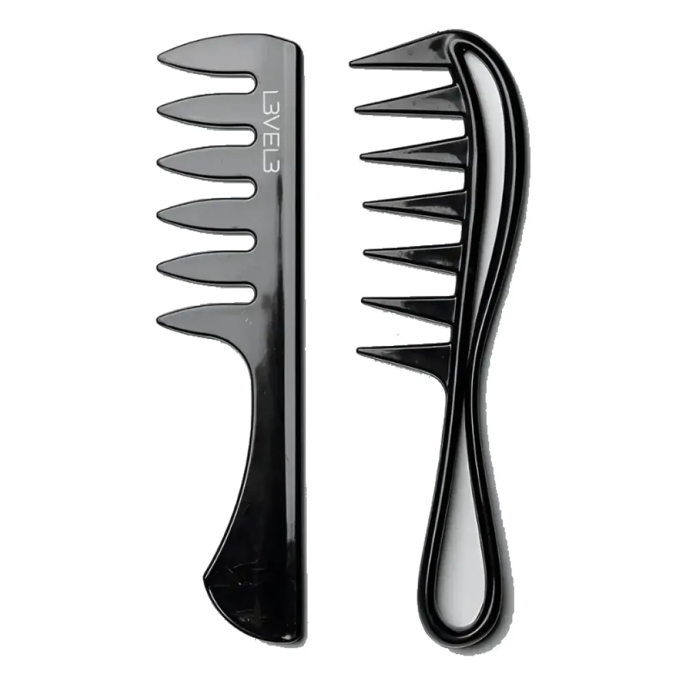 Juego De Peines Antiestaticos Level 3 Styling Comb Set