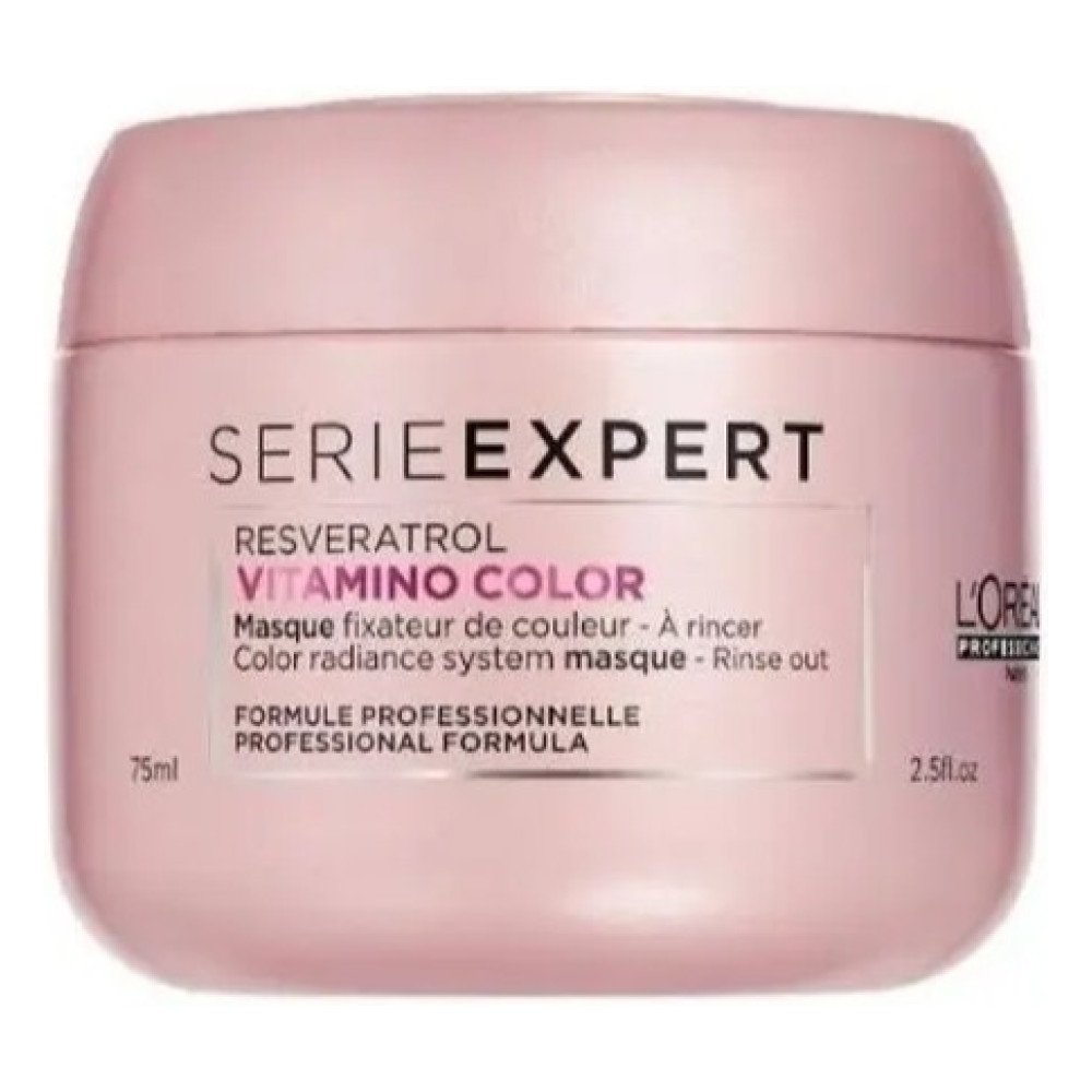 Loreal Mascarilla Cabello Resveratrol Vitamino Color 75 Ml