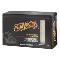 Jabón En Barra Corporal Con Carbón Suavecito Body Soap With Charcoal