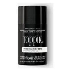 Fibras Capilares Toppik Color Blanco, 12 Gramos