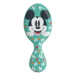 Cepillo Para Cabello Wetbrush Mini Detangler Modelo Mickey Celeste