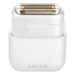 COCCO Impacto Micro Wet/Dry Afeitadora Higiénica de Triple Hoja Blanca