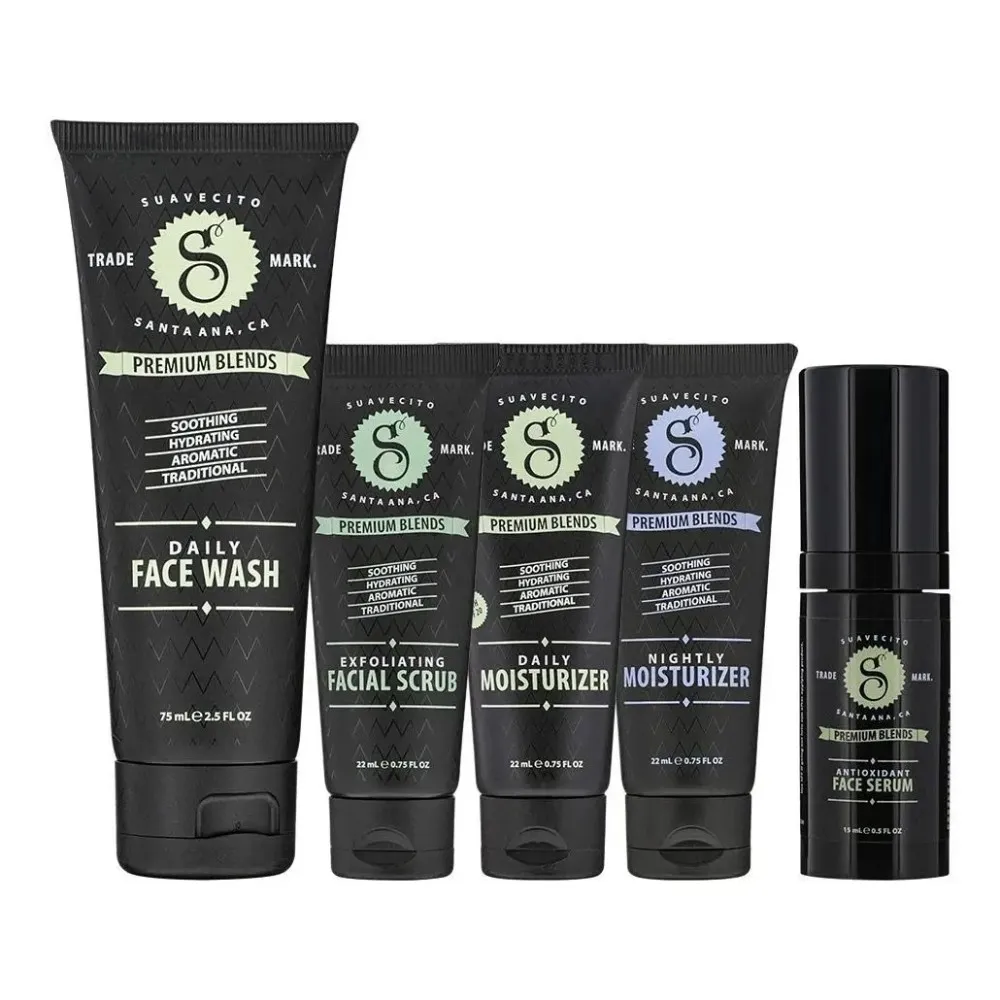 Suavecito Pomade Skin Care Kit Regimen Cuidado Para La Piel