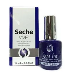 Esmalte Para Uñas Seche Vive Instant Gel Effect Top Coat 14 Ml