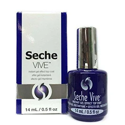 Esmalte Para Uñas Seche Vive Instant Gel Effect Top Coat 14 Ml