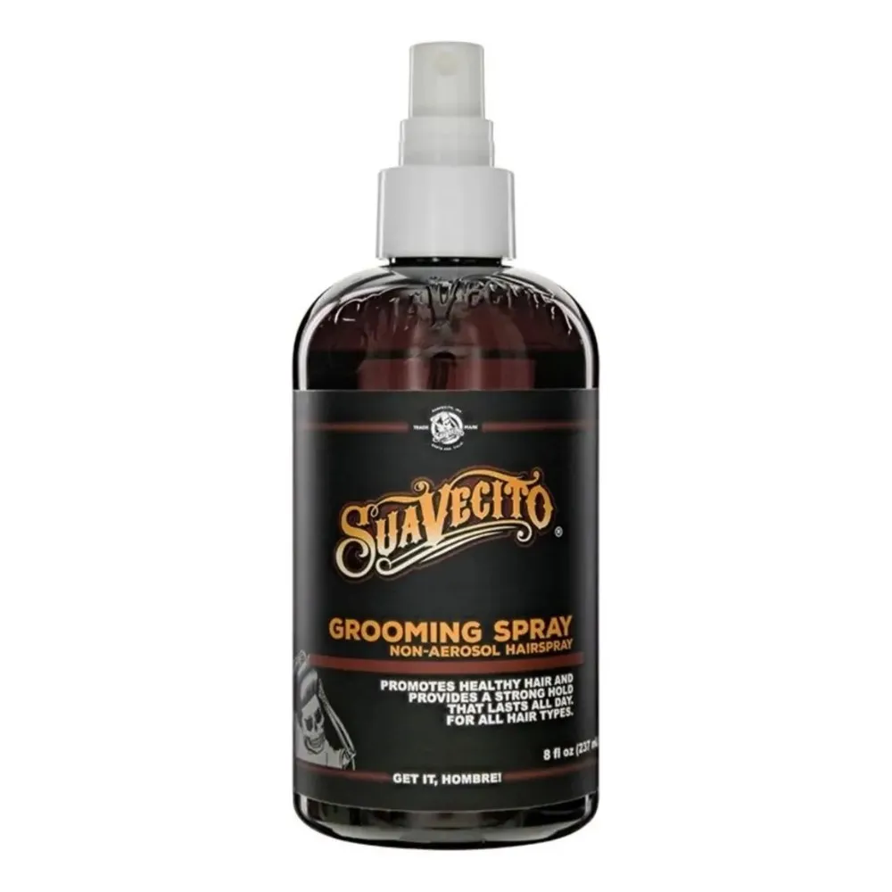 Suavecito Pomade Grooming Spray Fijador Sin Aerosol 237ml