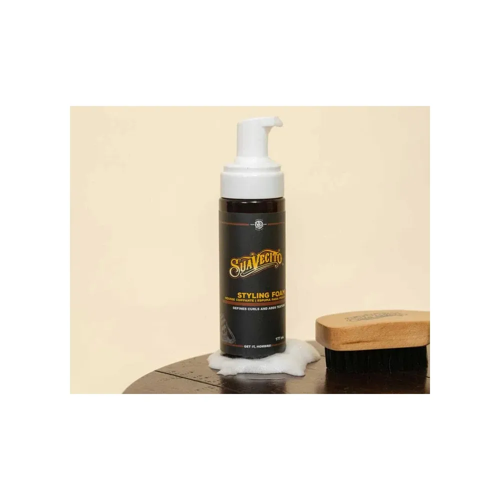Espuma Para Peinar Cabello Suavecito Styling Foam 177 Ml