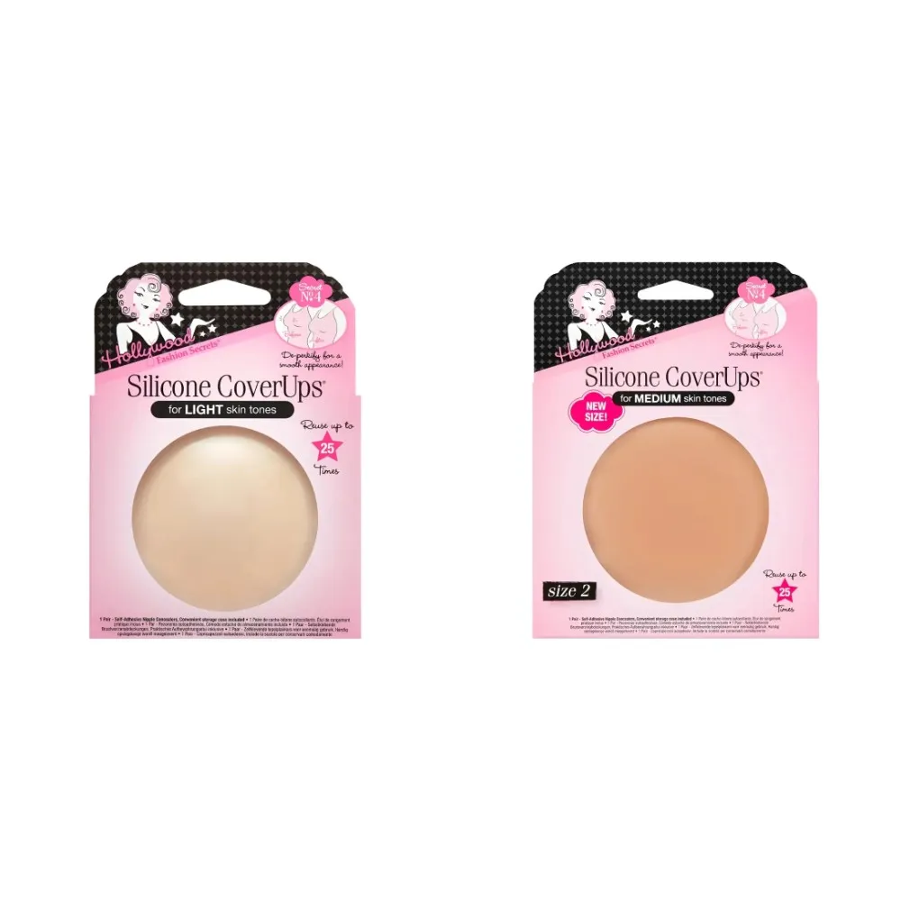 Hollywood Fashion Secrets Duo de Pezoneras — Pack 2 Piezas