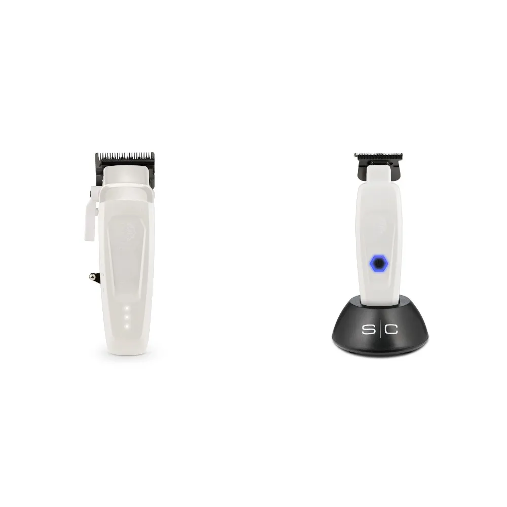 Stylecraft Saber 2 White Clipper y Trimmer — Pack 2 Piezas