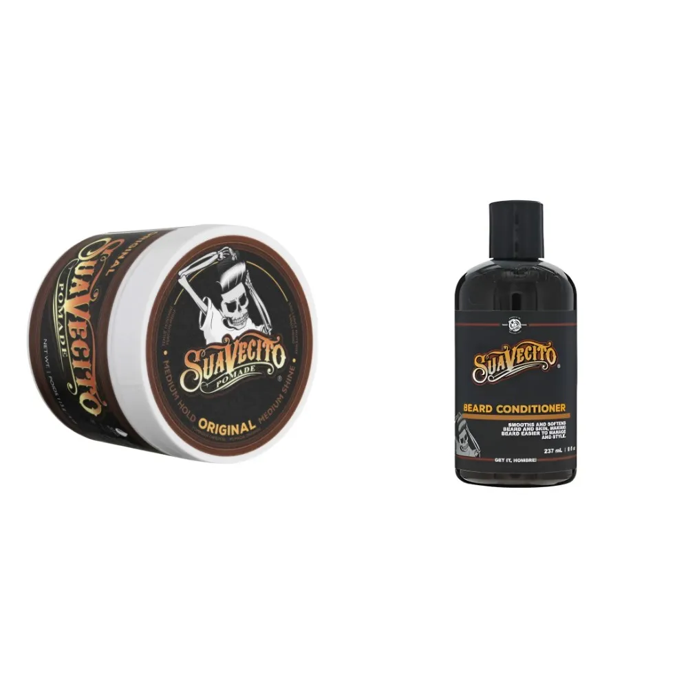 Suavecito Cabello y Barba — Pack 2 Piezas