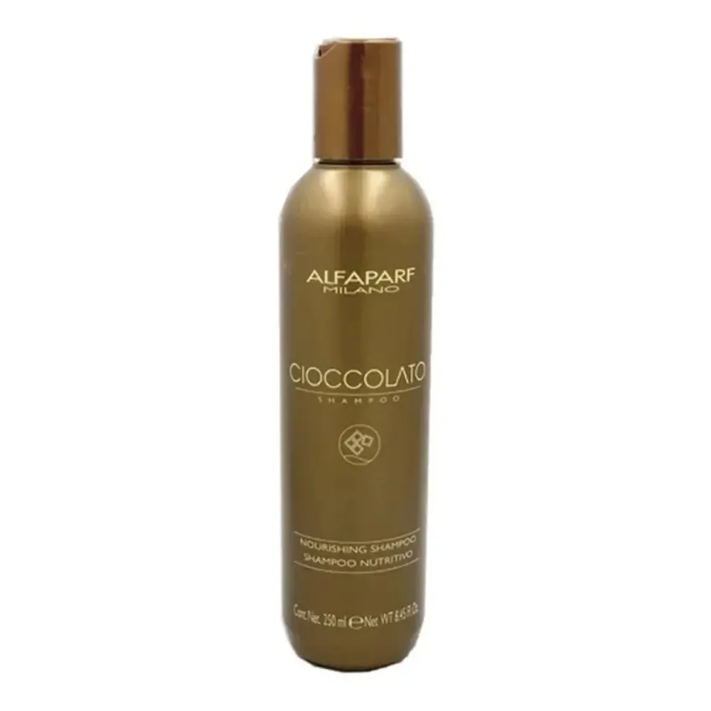 Shampoo Nutritivo Para El Cabello Cioccolato Alfaparf 250 Ml