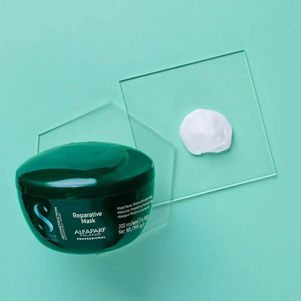 Máscara Baño De Crema Reconstruction Damaged Alfaparf 200ml