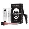 Pacinos Kit De Color Para Cabello Y Barba Color Negro No Aplica