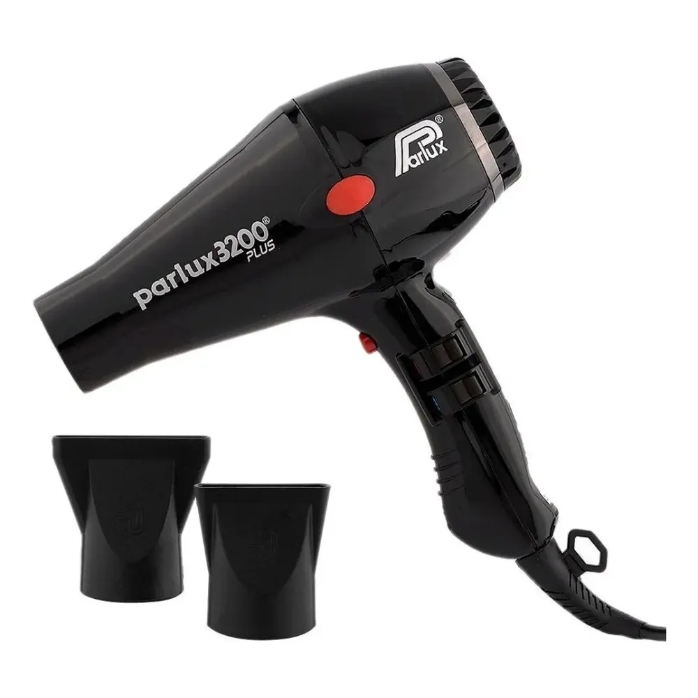 Secadora Parlux 3200 Plus Professional Negra Negro