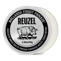 Reuzel Concrete Hold Pomada Mate Fijación Fuerte 95 g