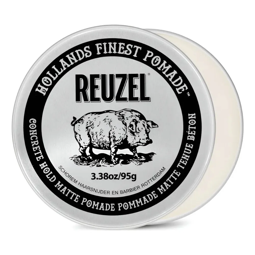 Reuzel Concrete Hold Pomada Mate Fijación Fuerte 95 g