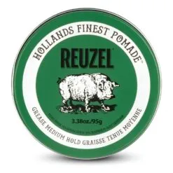Reuzel Verde Pomada Fijación Media Base Grasa 95 g