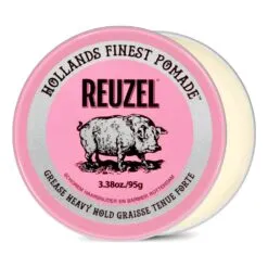 Reuzel Rosa Pink Pomada Fijación Fuerte 95 g