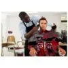 Capa De Barbero Estilista Peluqueria Camo Stylecraft Camuflado Rojo