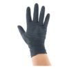 Guantes De Látex Stylecraft Negros Sin Polvo Para Peluquería, Talla Xl (caja Con 90 Unidades) Negro