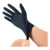 Guantes De Látex Stylecraft Negros Sin Polvo Para Peluquería, Talla Xl (caja Con 90 Unidades) Negro