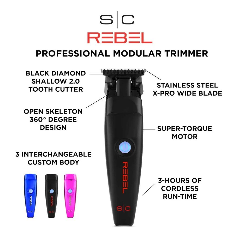 Stylecraft Rebel Professional - Cortadora De Pelo Inalambric