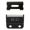 Set Cuchillas De Repuesto Para Maquina Clipper Fade Sc Negro