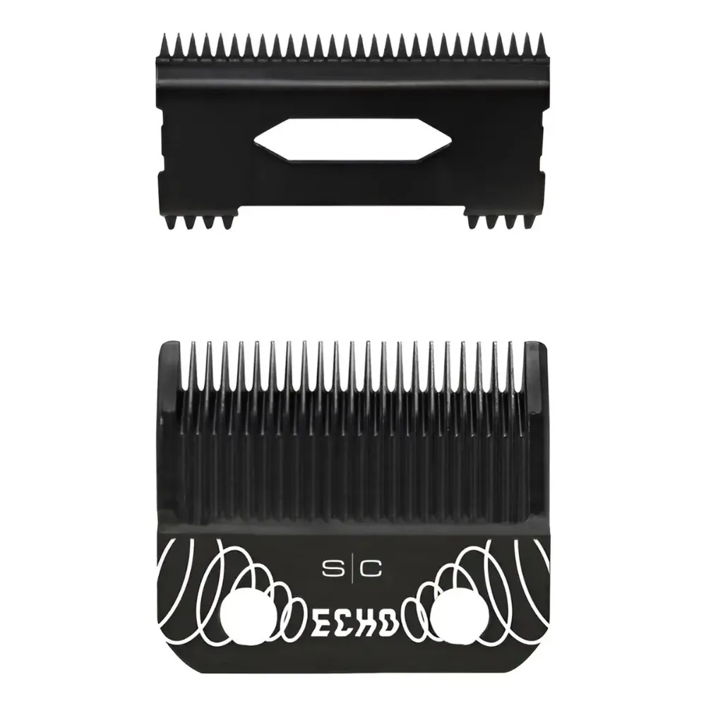 Set Cuchillas De Repuesto Para Clipper Echo Stylecraft Negro