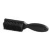 Cepillo Profesional Barbero De Madera Cerdas Naturales Negro