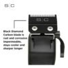 Cuchilla De Repuesto Para Cortapelos Clipper Fade Blade Sc Negro
