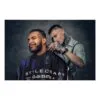 Capa De Barbero Estilista Peluqueria Gamma + Black Gamma Black Negro