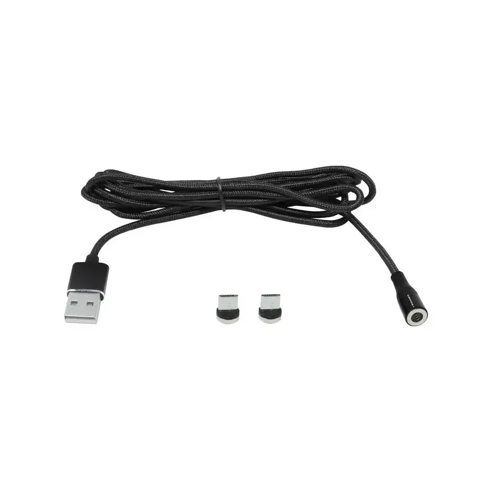 Cable De Carga Micro USB Magnetico Stylecraft Negro