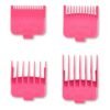 Juego De Peines Aumentos Magneticos Para Clipper Color Rosa Rosa