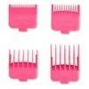 Juego De Peines Aumentos Magneticos Para Clipper Color Rosa Rosa