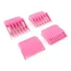 Juego De Peines Aumentos Magneticos Para Clipper Color Rosa Rosa