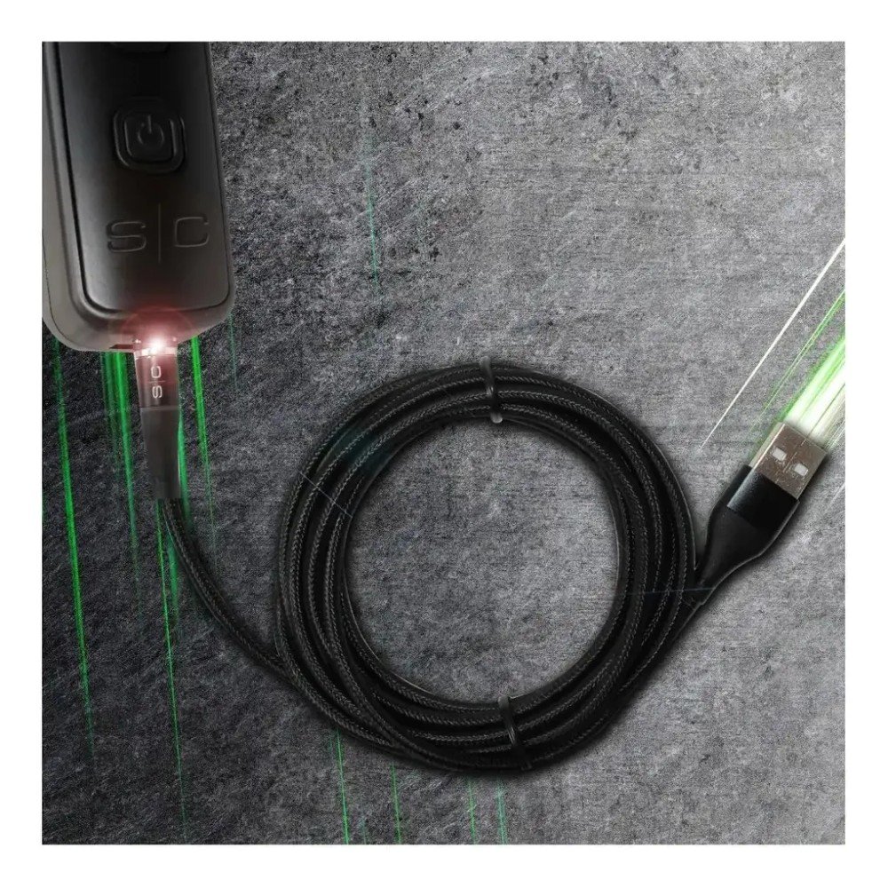 Cable De Carga USB-C Magnetico Stylecraft Negro