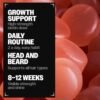 Gomitas Fortalecedoras De Cabello Slick Gorilla Hair Gummies Sandía