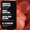 Gomitas Fortalecedoras De Cabello Slick Gorilla Hair Gummies Sandía