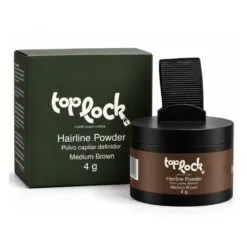 Toplock Polvo Capilar Maquillaje Castaño Medio 4 g