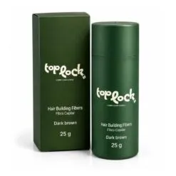 Toplock Fibras Capilares Castaño Oscuro 25 g