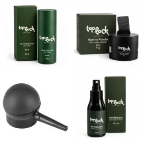 Paquete Toplock 4 Piezas Negro